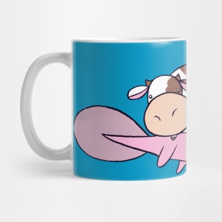 Little Cow Big Axolotl Mug